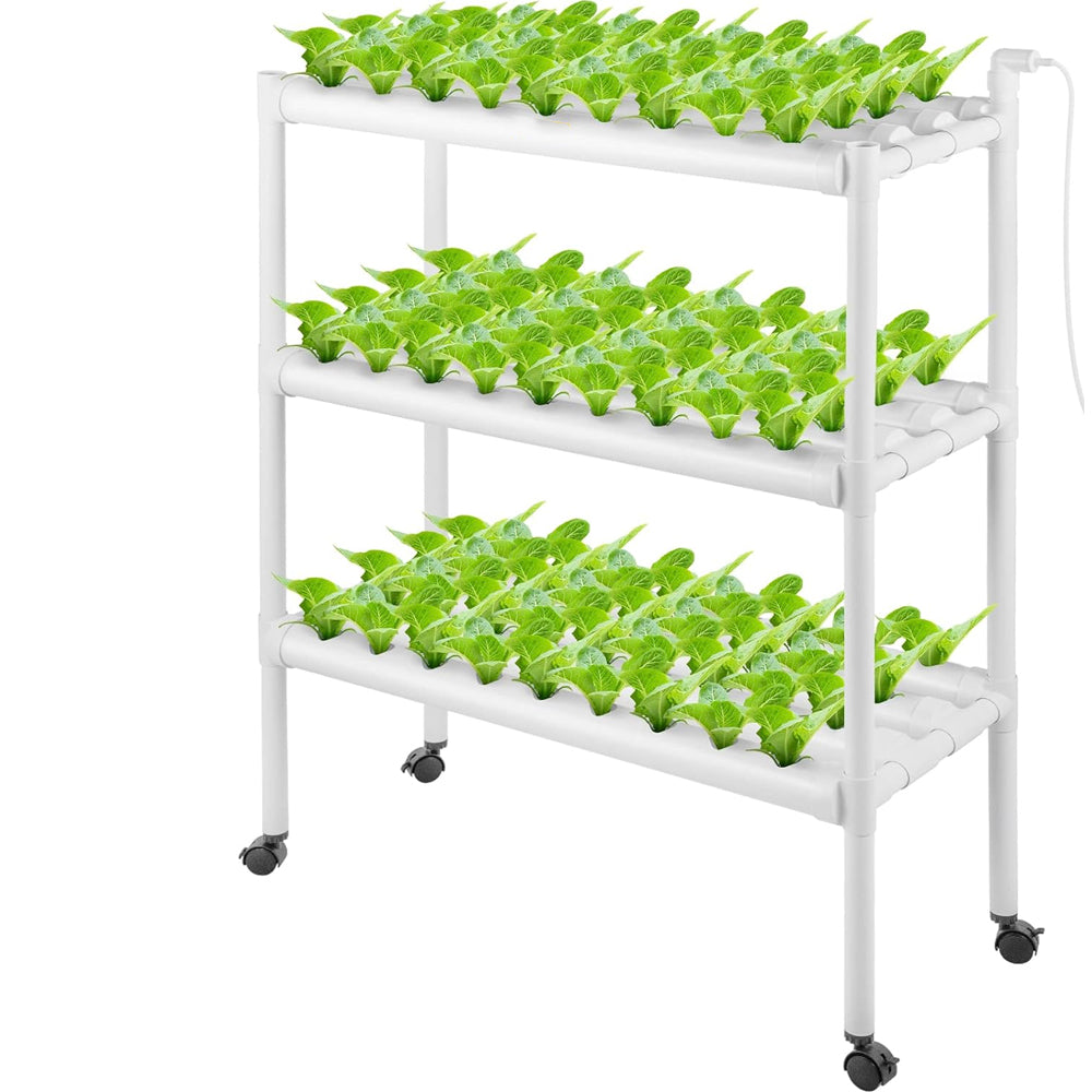 3 Layer Hydroponic Grow System (108 Holes)